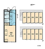 レオパレス文の里Ｊ＆Ｋ  ｜ 大阪府大阪市阿倍野区文の里4丁目（賃貸アパート1K・1階・19.87㎡） その4