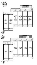 レオパレストウメイ  ｜ 大阪府大阪市旭区中宮4丁目（賃貸マンション1K・4階・20.81㎡） その3