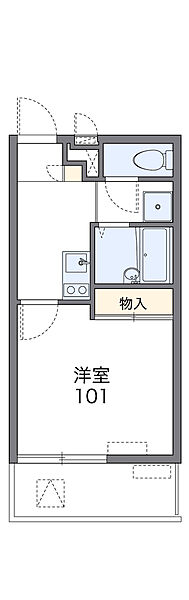 レオパレス梅北フィオーレ ｜大阪府堺市北区百舌鳥梅北町3丁(賃貸アパート1K・2階・19.87㎡)の写真 その2