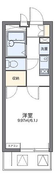 レオパレス長洲西通 ｜兵庫県尼崎市長洲西通1丁目(賃貸マンション1K・2階・19.87㎡)の写真 その2