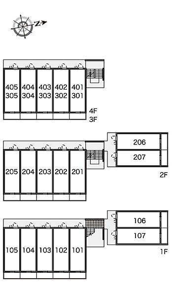 レオパレス青嶺 ｜京都府京都市下京区万寿寺通西洞院東入月見町(賃貸マンション1K・1階・19.87㎡)の写真 その3