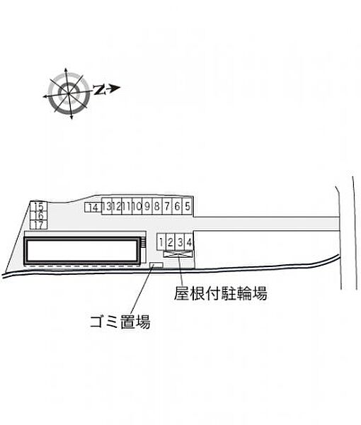 レオパレスエクセルコート 207｜兵庫県たつの市龍野町堂本(賃貸アパート1K・2階・23.18㎡)の写真 その3