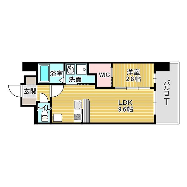 セレニテ難波グランデシュッド 508｜大阪府大阪市浪速区桜川1丁目(賃貸マンション1LDK・5階・32.95㎡)の写真 その2