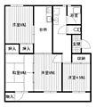 青山年ケ森ハイツA棟3階4.5万円