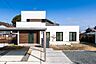 外観：SAI建築社施工のスタイリッシュな住まい。デザイン性と機能性を兼ね備えたお洒落な一邸です。