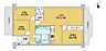 間取り：ゆとりの18.7帖LDKと全居室収納完備の3LDK。ウォークインクローゼットもあり、居住空間を有効に使えます。
