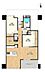 間取り：2LDK＋S（納戸）、価格5980万円、専有面積70.01m2、バルコニー面積7.6m2