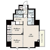 S-RESIDENCE日本橋馬喰町Aere 403 ｜ 東京都中央区日本橋馬喰町１丁目6-5（賃貸マンション1LDK・4階・49.92㎡） その2