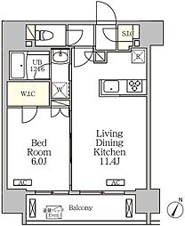 ジオエント白金台 2階