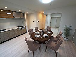 ジェノヴィア三ノ輪IIIスカイガーデン 1201 12階1LDKのリビング/ダイニング