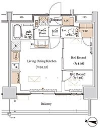 ブランシエスタ木場 1階/105