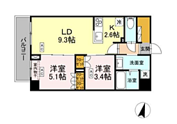 ロイジェント西新井 4階/406