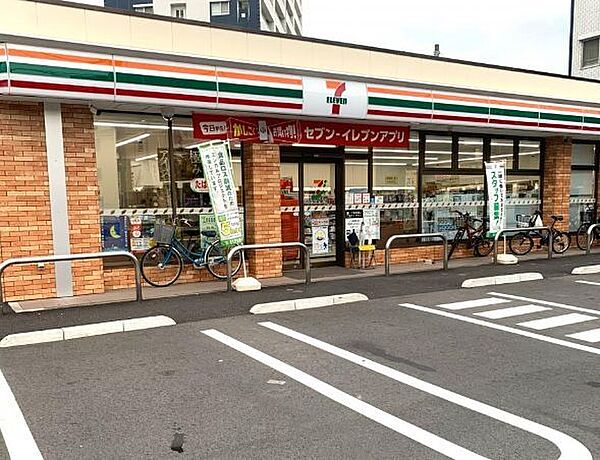 画像25:セブンイレブン川崎中原市ノ坪店 徒歩3分。 220m