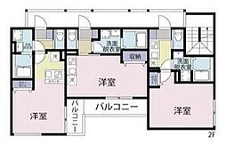 潮田新築アパート 1階1Kの間取り