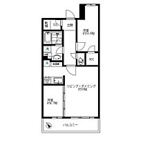 勝どきビュータワー  ｜ 東京都中央区勝どき1丁目8-1（賃貸マンション2LDK・30階・54.68㎡） その2