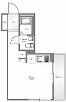 コスモ門前仲町  ｜ 東京都江東区富岡2丁目6-7（賃貸マンション1R・5階・23.40㎡） その2