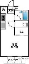 ルースト新代田 201 ｜ 東京都世田谷区代田５丁目25-14（賃貸アパート1R・2階・23.14㎡） その2