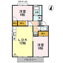 広島県広島市安佐北区落合南３丁目（賃貸アパート2LDK・2階・54.42㎡） その2