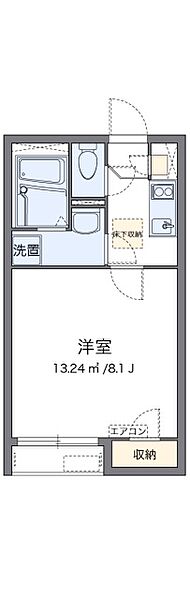 広島県広島市東区戸坂数甲２丁目(賃貸アパート1K・1階・23.94㎡)の写真 その2