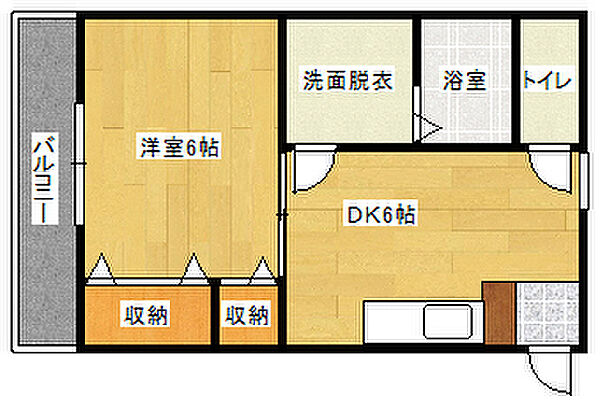 広島県広島市安佐南区長束１丁目(賃貸マンション1DK・3階・28.80㎡)の写真 その2