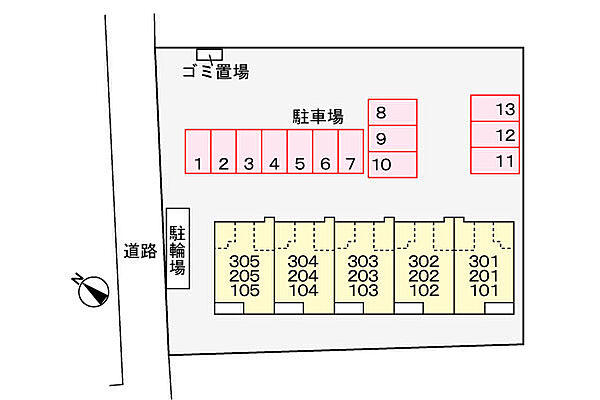 広島県広島市安佐南区川内４丁目(賃貸アパート1LDK・2階・45.41㎡)の写真 その19