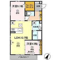 広島県広島市安佐南区大町西３丁目（賃貸アパート2LDK・1階・60.04㎡） その2