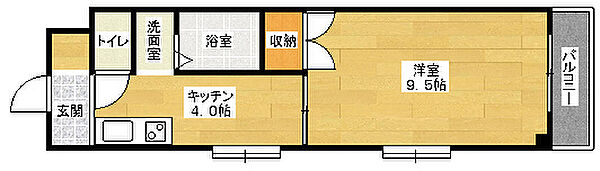 広島県広島市安佐南区川内６丁目(賃貸マンション1K・4階・31.00㎡)の写真 その2