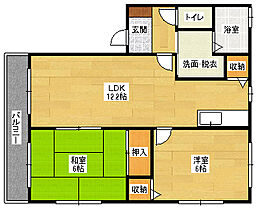 広島県広島市安佐南区大町西１丁目（賃貸アパート2LDK・2階・52.99㎡） その2