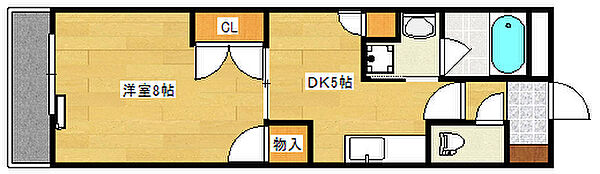 広島県広島市西区己斐本町１丁目(賃貸マンション1DK・4階・32.64㎡)の写真 その2