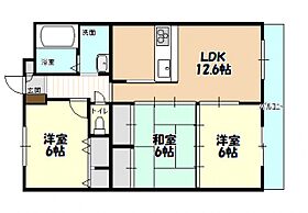 広島県広島市安佐南区相田６丁目（賃貸マンション3LDK・3階・66.10㎡） その2