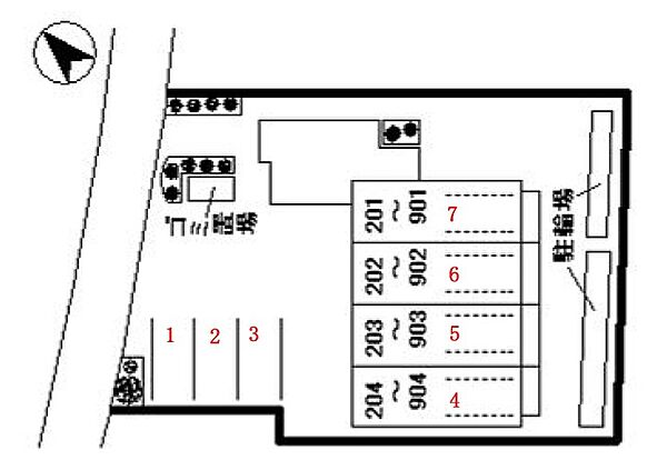 広島県広島市西区西観音町(賃貸マンション1K・5階・28.00㎡)の写真 その17