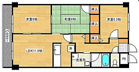 広島県広島市西区古江上２丁目（賃貸マンション3LDK・1階・66.60㎡） その2