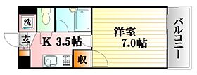 広島県広島市安佐南区伴中央６丁目（賃貸マンション1K・2階・22.68㎡） その2