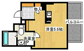 広島県広島市西区中広町３丁目（賃貸マンション1R・2階・21.80㎡） その2