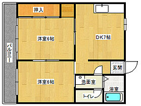 広島県広島市安芸区船越２丁目（賃貸マンション2DK・2階・37.34㎡） その2