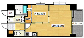 広島県広島市西区福島町２丁目（賃貸マンション1LDK・7階・39.08㎡） その2