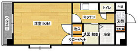 広島県広島市安佐南区中須１丁目（賃貸マンション1K・8階・31.78㎡） その2