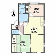 広島県広島市安佐北区小河原町（賃貸アパート2LDK・1階・56.64㎡） その2