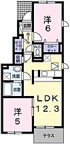 広島県広島市東区戸坂大上３丁目（賃貸アパート2LDK・1階・51.90㎡） その2