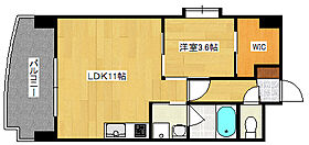 広島県広島市中区舟入中町（賃貸マンション1LDK・8階・37.14㎡） その2