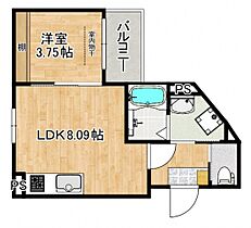 広島県広島市安芸区船越５丁目（賃貸アパート1LDK・2階・28.65㎡） その2