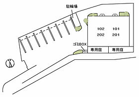 広島県広島市安芸区船越４丁目（賃貸アパート2LDK・1階・56.36㎡） その12