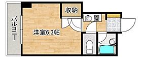 広島県広島市南区東雲１丁目（賃貸マンション1K・5階・18.00㎡） その2