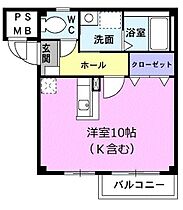 広島県安芸郡海田町月見町（賃貸マンション1K・1階・28.50㎡） その2