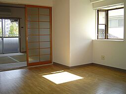 JR可部線 下祇園駅 徒歩13分の賃貸アパート 4階2LDKのリビング/ダイニング