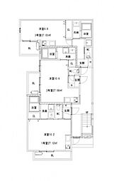 広島高速交通アストラムライン 牛田駅 徒歩11分の賃貸アパート 2階ワンルームの間取り
