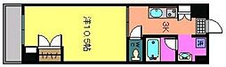 広島高速交通アストラムライン 白島駅 徒歩14分の賃貸マンション 7階1Kの間取り