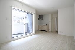 広島電鉄宮島線 東高須駅 徒歩5分の賃貸アパート 3階ワンルームのリビング/ダイニング