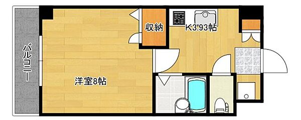 広島県広島市安佐南区東原１丁目(賃貸マンション1K・3階・25.92㎡)の写真 その2