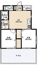 セットラフィーネ新森 202 ｜ 大阪府大阪市旭区新森7丁目11-10（賃貸アパート2LDK・2階・45.65㎡） その2